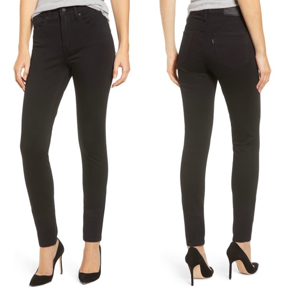 levi's 721 soft black